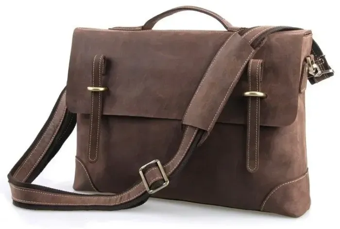 Портфель Vintage 14441 у вінтажному стилі Коричневий