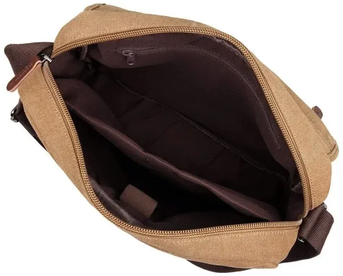 Сумка чоловіча Vintage 14445 коричнева