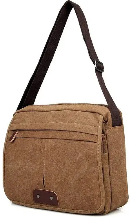 Сумка чоловіча Vintage 14445 коричнева