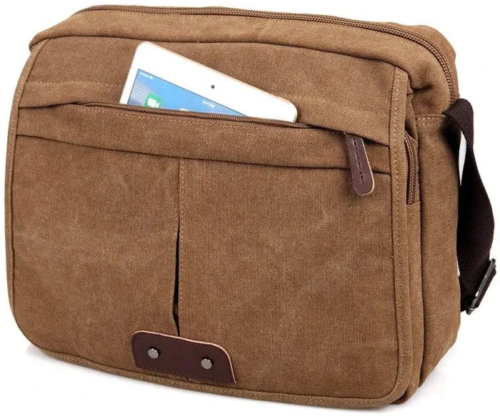 Сумка чоловіча Vintage 14445 коричнева