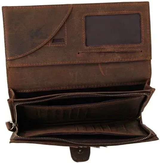 Чоловічий клатч Vintage 14444 Коричневий