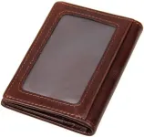 Візитниця Vintage 14450 із відділенням для карток Коричнева