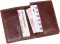 Візитниця Vintage 14450 із відділенням для карток Коричнева