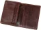Візитниця Vintage 14450 із відділенням для карток Коричнева