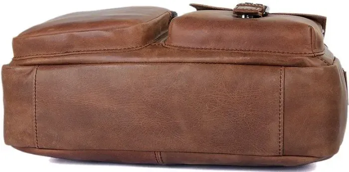 Сумка чоловіча Vintage 14466 Коричнева