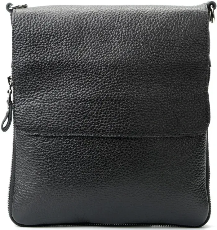 Сумка SHVIGEL 11016 із натуральної шкіри Чорна