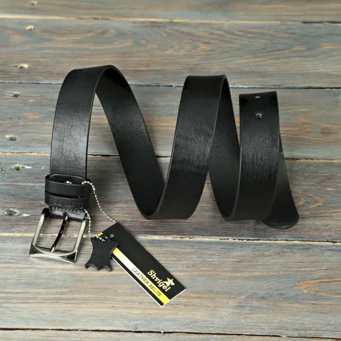 Ремінь SHVIGEL 11021 брючний Чорний