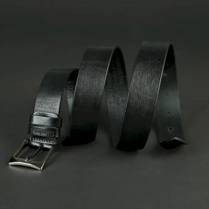 Ремінь SHVIGEL 11021 брючний Чорний