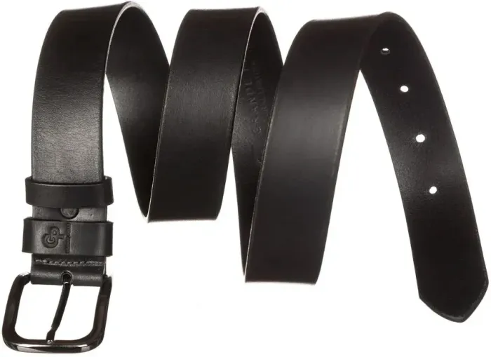 Чоловічий ремень GRANDE PELLE 11029 шкіра Чорний