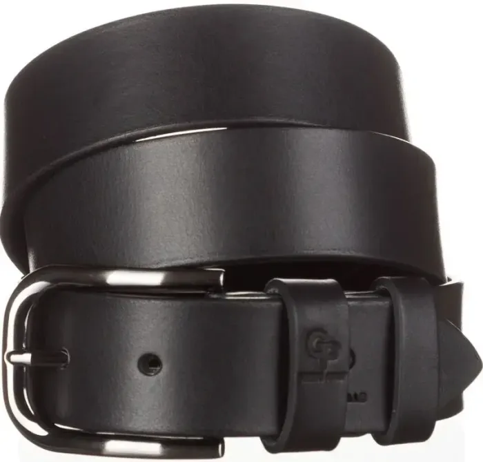 Чоловічий ремень GRANDE PELLE 11029 шкіра Чорний