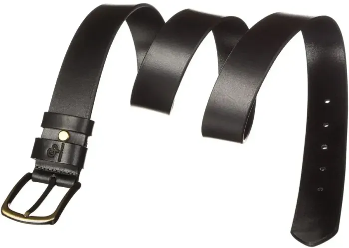 Чоловічий ремень GRANDE PELLE 11031 джинсовий Чорний