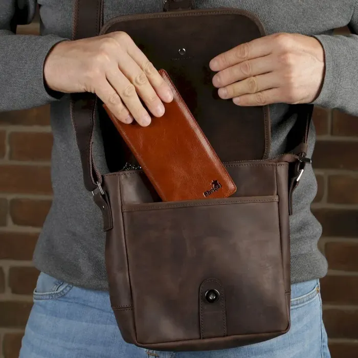 Купюрник SHVIGEL 13791 Коричневий