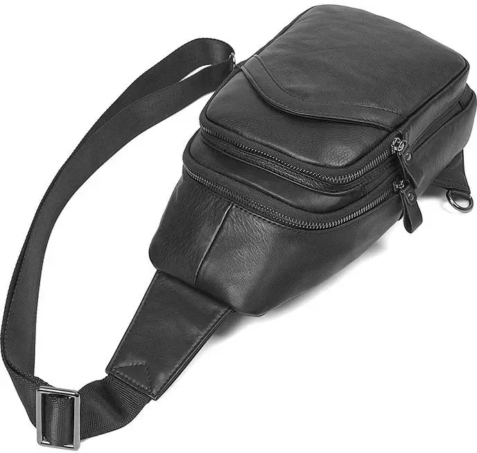 Сумка чоловіча Vintage 14477 Чорна