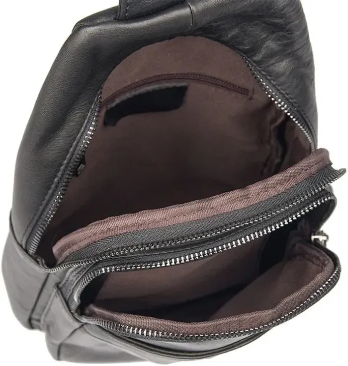 Сумка чоловіча Vintage 14477 Чорна