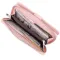 Вертикальний місткий гаманець зі шкіри ST Leather 19303 Рожевий