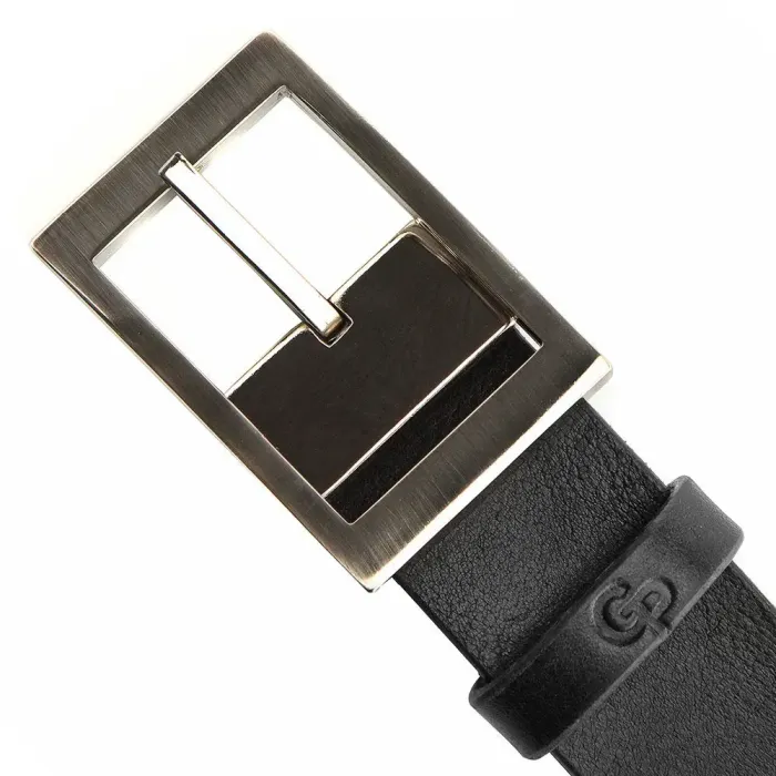Ремень GRANDE PELLE 00239 кожаный Черный