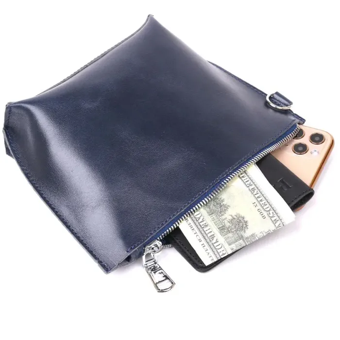 Добротная косметичка для женщин Shvigel 16413 Синий