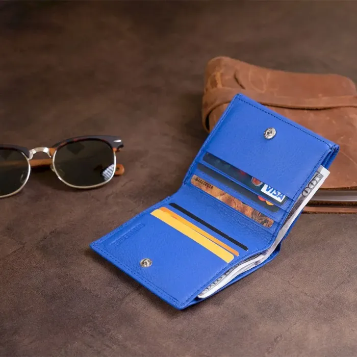 Компактный кошелек женский ST Leather 19263 Синий