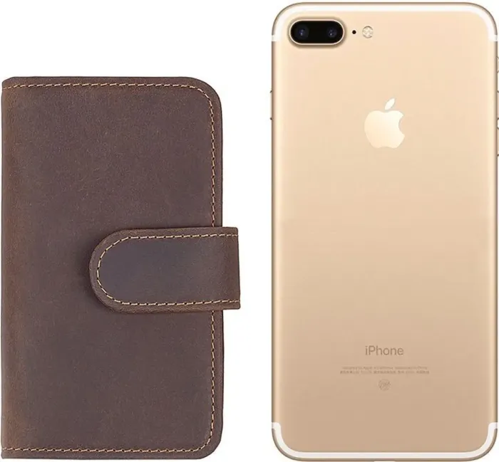 Кредитниця Vintage 14483 вінтажний стиль Коричнева