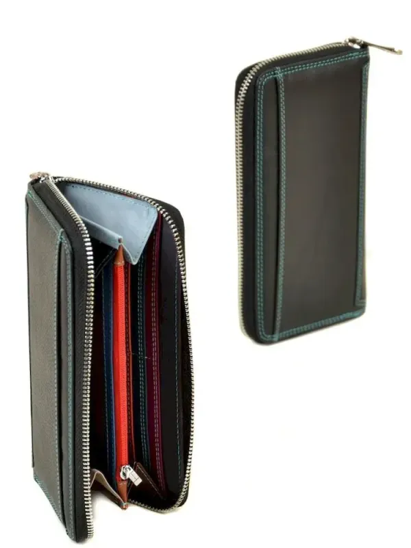 Кошелек Rainbow кожа DR. BOND WRS-21 black