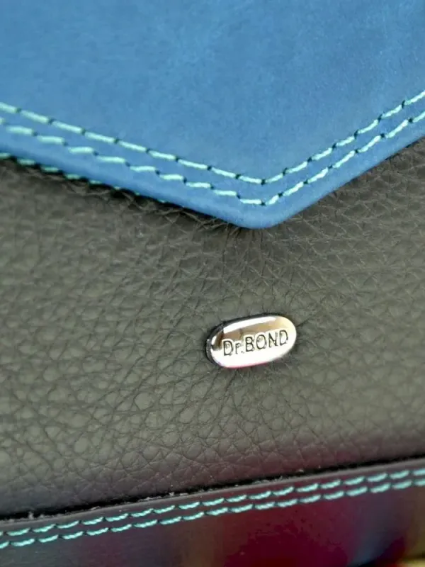 Кошелек Rainbow кожа DR. BOND WRS-21 black