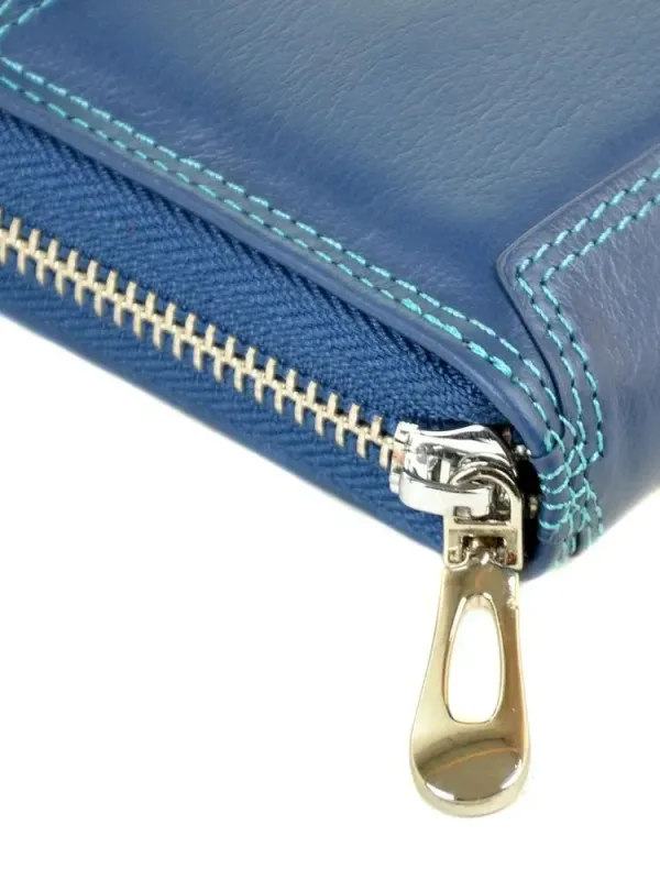 Кошелек Rainbow кожа DR. BOND WRS-21 blue