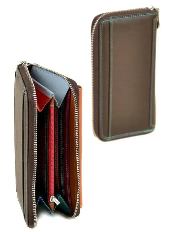 Кошелек Rainbow кожа DR. BOND WRS-21 coffee