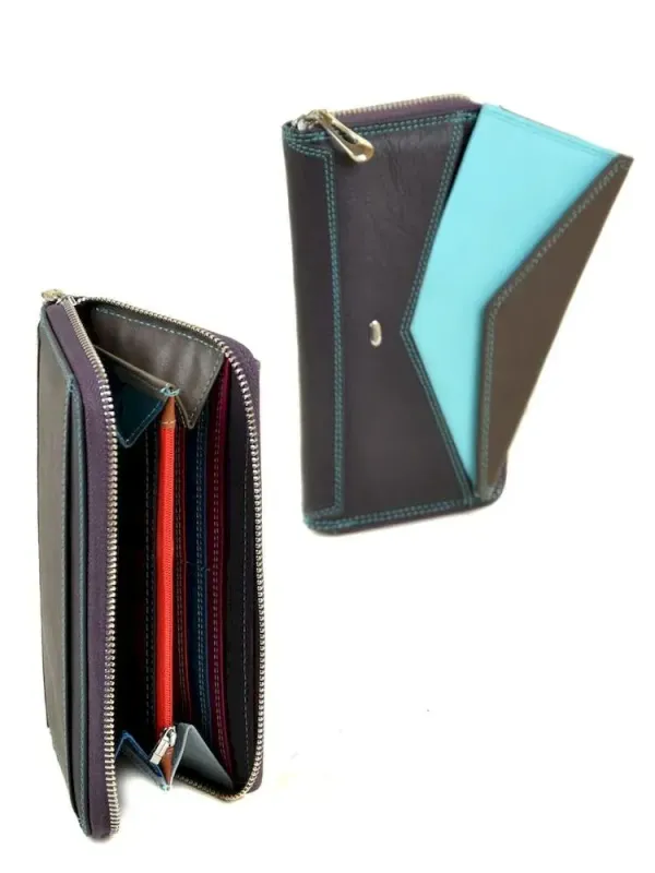 Кошелек Rainbow кожа DR. BOND WRS-21 violet