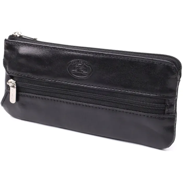 Містка ключниця на одне відділення з гладкої натуральної шкіри Tony Perotti 20851_1 (2686 nero) Чорний