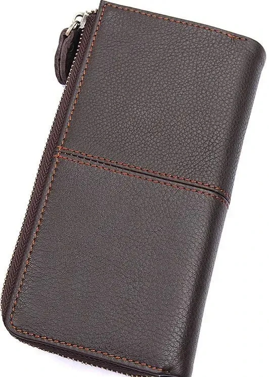 Гаманець Vintage 14487 шкіряний Коричневий