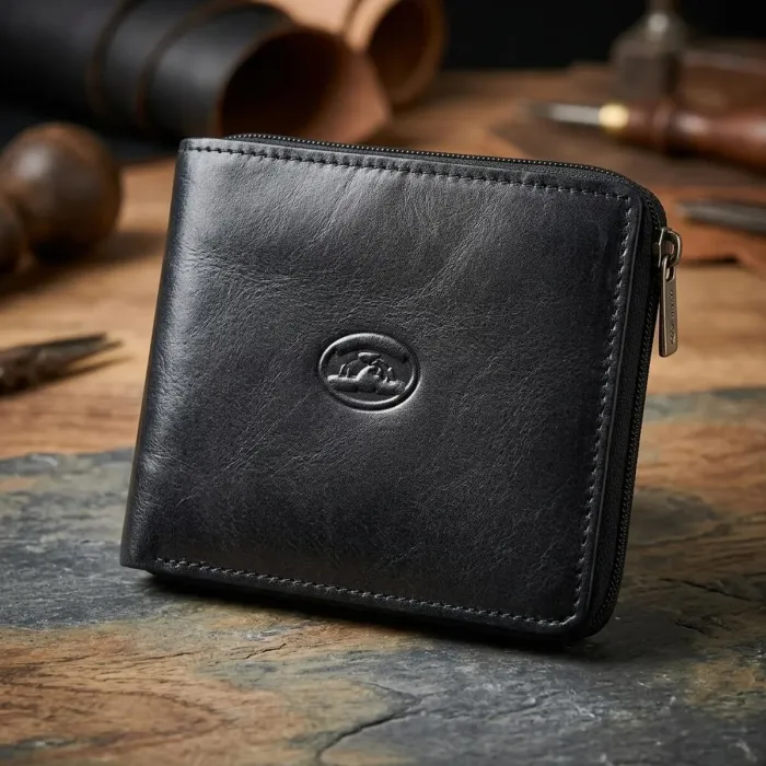 Чоловіче портмоне Tony Perotti Italico 3645 nero (90608) Чорне
