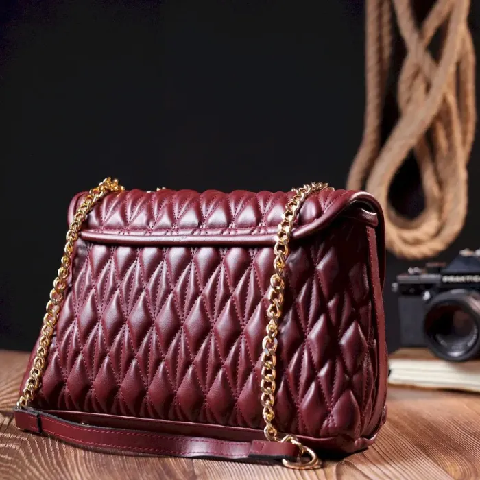 Модна жіноча сумка Vintage 18712 Коричневий