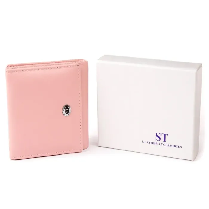 Компактний жіночий гаманець ST Leather 19258 Рожевий