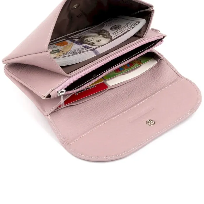 Жіночий клатч жіночий ST Leather 19322 Ліловий