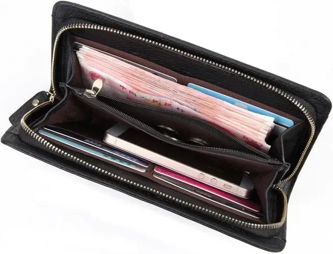 Чоловічий клатч Vintage 14461 Чорний