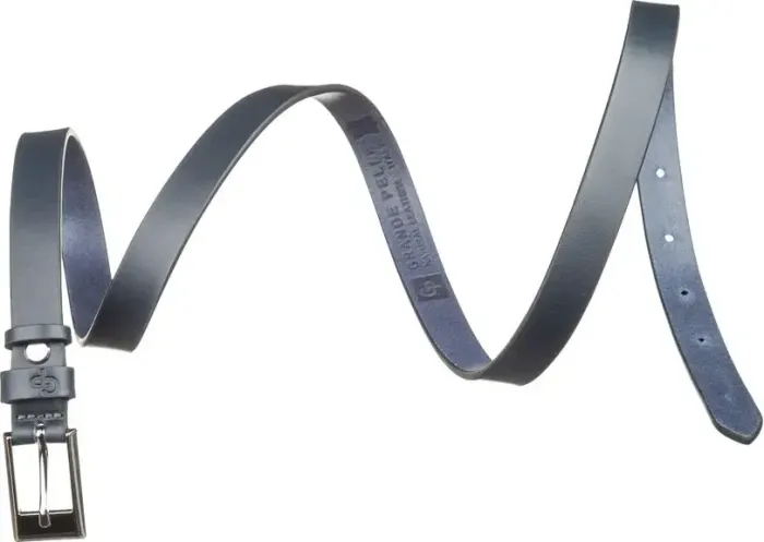 Ремінь жіночий Grande Pelle 11070 синій