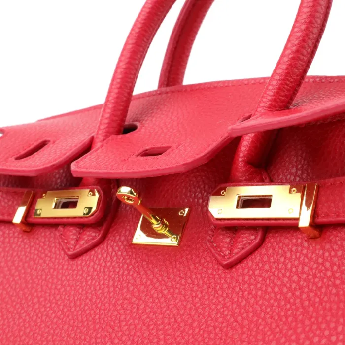 Стильна жіноча сумка з екошкіри Vintage 15153 Червоний