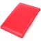 Яскрава обкладинка на паспорт універсального формату із натуральної шкіри ST Leather 23080 Червоний