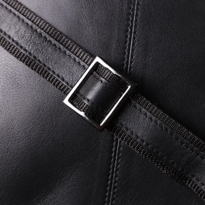 Чоловіча сумка через плече з натуральної шкіри Tony Perotti 20881_1 (6045 nero) Чорний