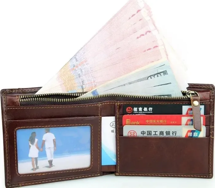 Гаманець чоловічий Vintage 14503 Коричневий