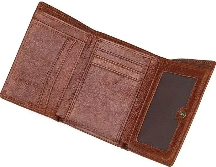 Гаманець Vintage 14511 шкіряний Коричневий