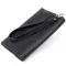 Горизонтальна барсетка-клатч чоловіча в гладкій шкірі GRANDE PELLE 11298 Чорна