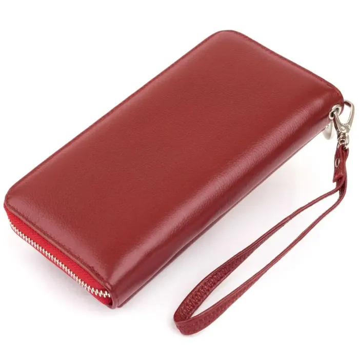 Гаманець шкіряний ST Leather 19293 Бордовий