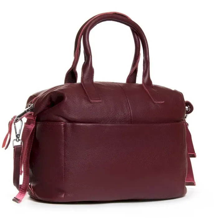 Сумка Жіноча Класична шкіряна ALEX RAI 8794-9 wine-red