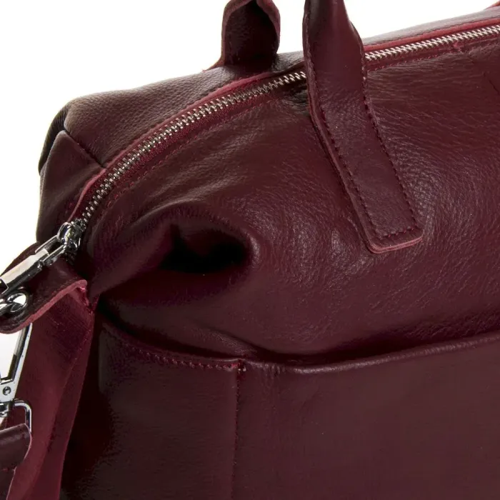 Сумка Жіноча Класична шкіряна ALEX RAI 8794-9 wine-red