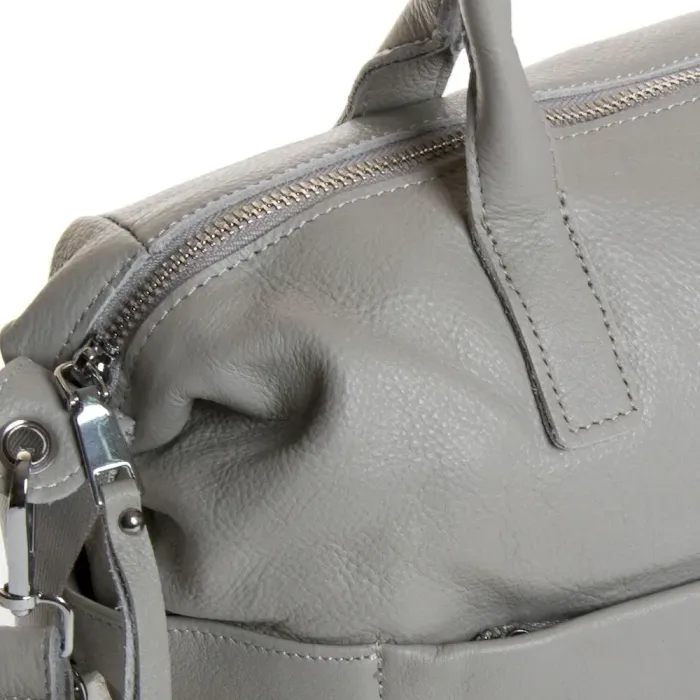 Сумка Женская Классическая кожа ALEX RAI 8794-9 light-grey