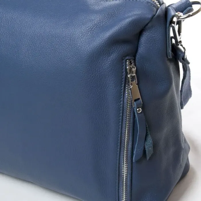 Сумка Жіноча Класична шкіряна ALEX RAI 9509-9 light-blue