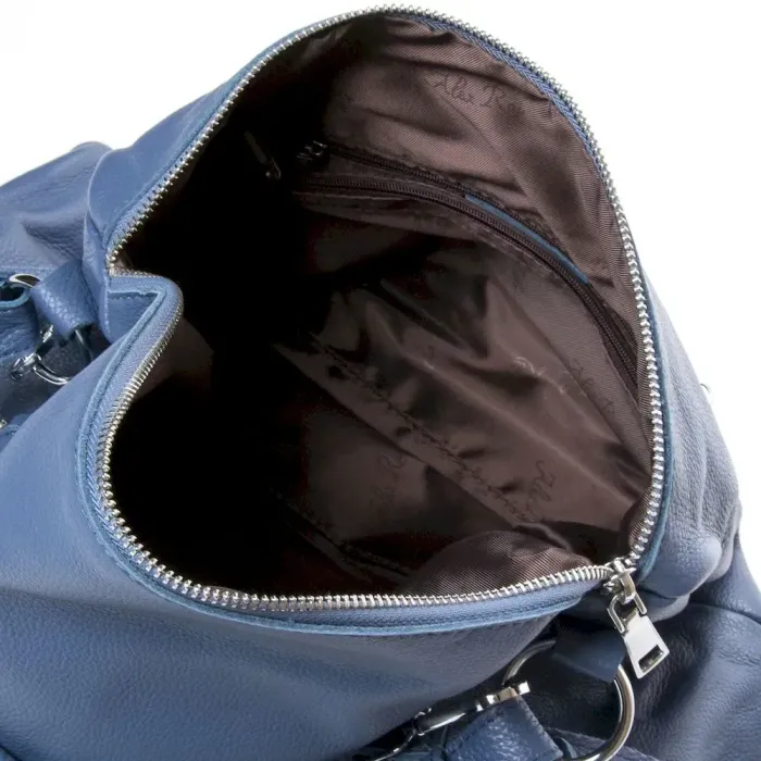 Сумка Жіноча Класична шкіряна ALEX RAI 9509-9 light-blue