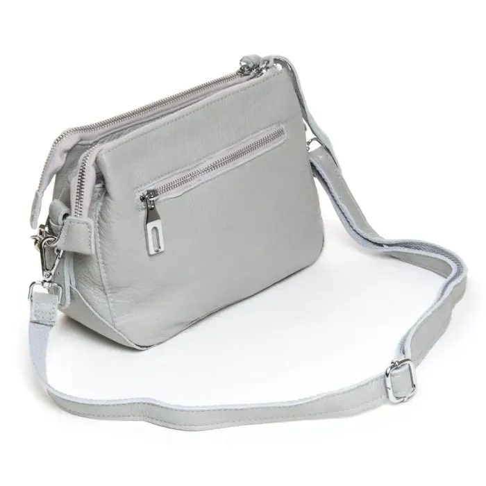 Сумка Женская Классическая кожа ALEX RAI 8833 light-grey