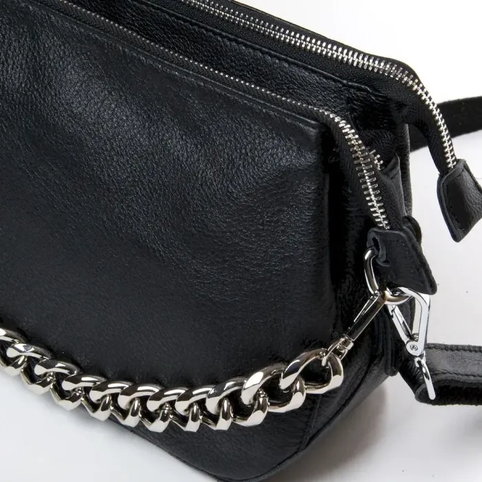 Сумка Жіноча Класична шкіряна ALEX RAI 8833 black